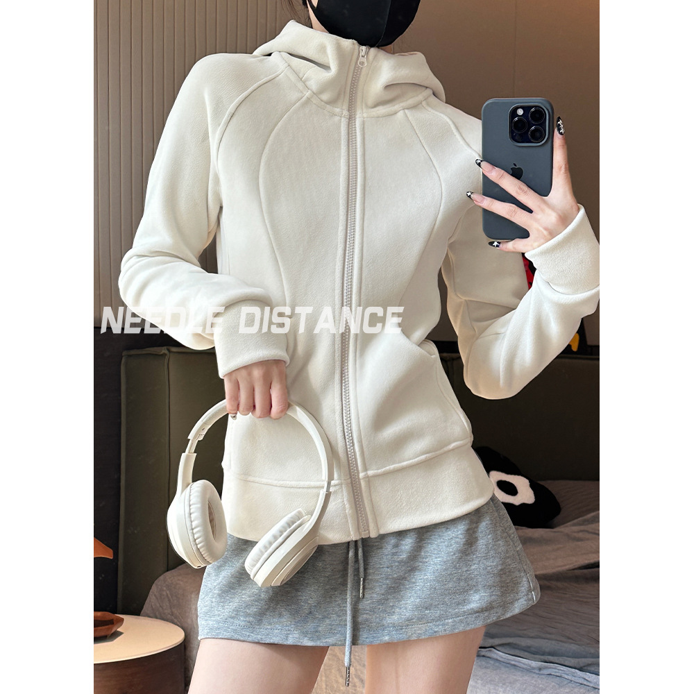 【小扬哥优选】卫衣外套连帽加厚秋冬美式休闲运动新款修身瑜伽拉