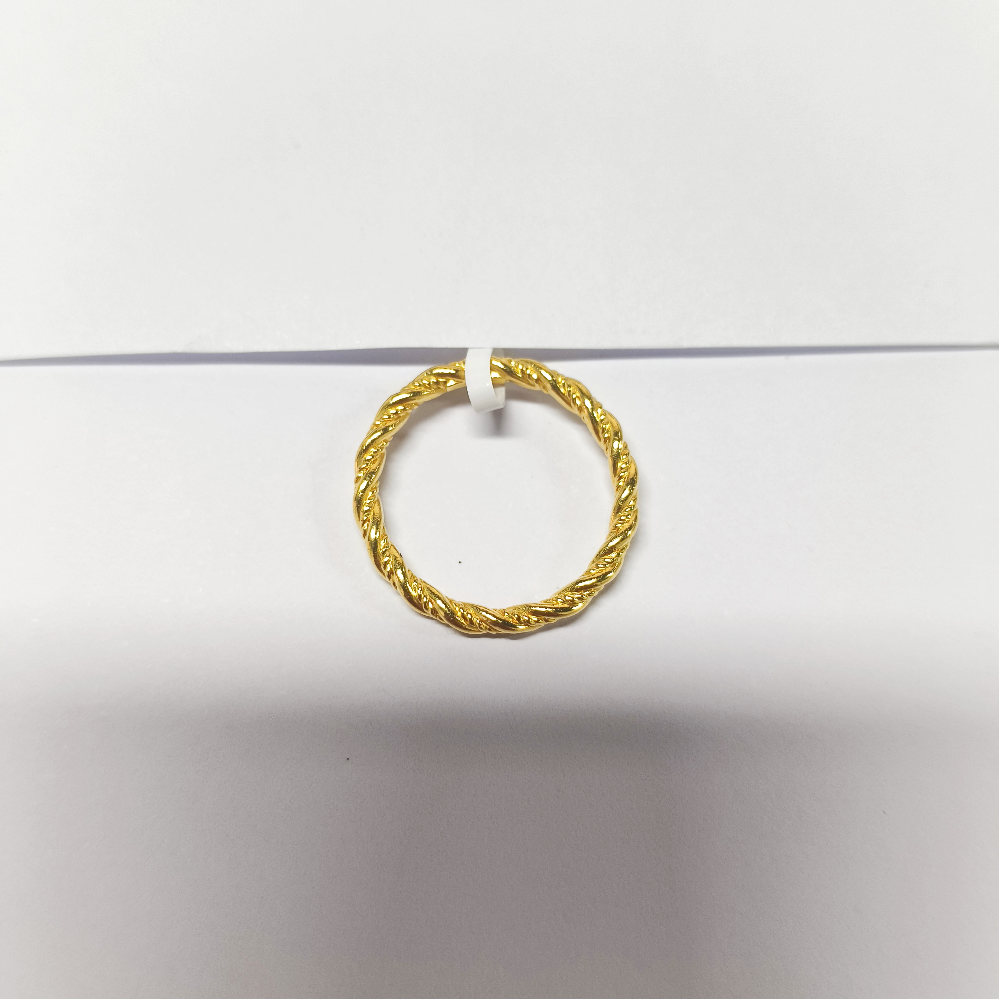 足金饰品/麻花圈/18#/0.53/ZJJZ033-18
