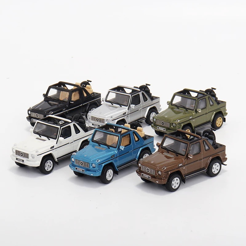 GCD 1:64 奔驰G500短轴两门敞篷 合金车模