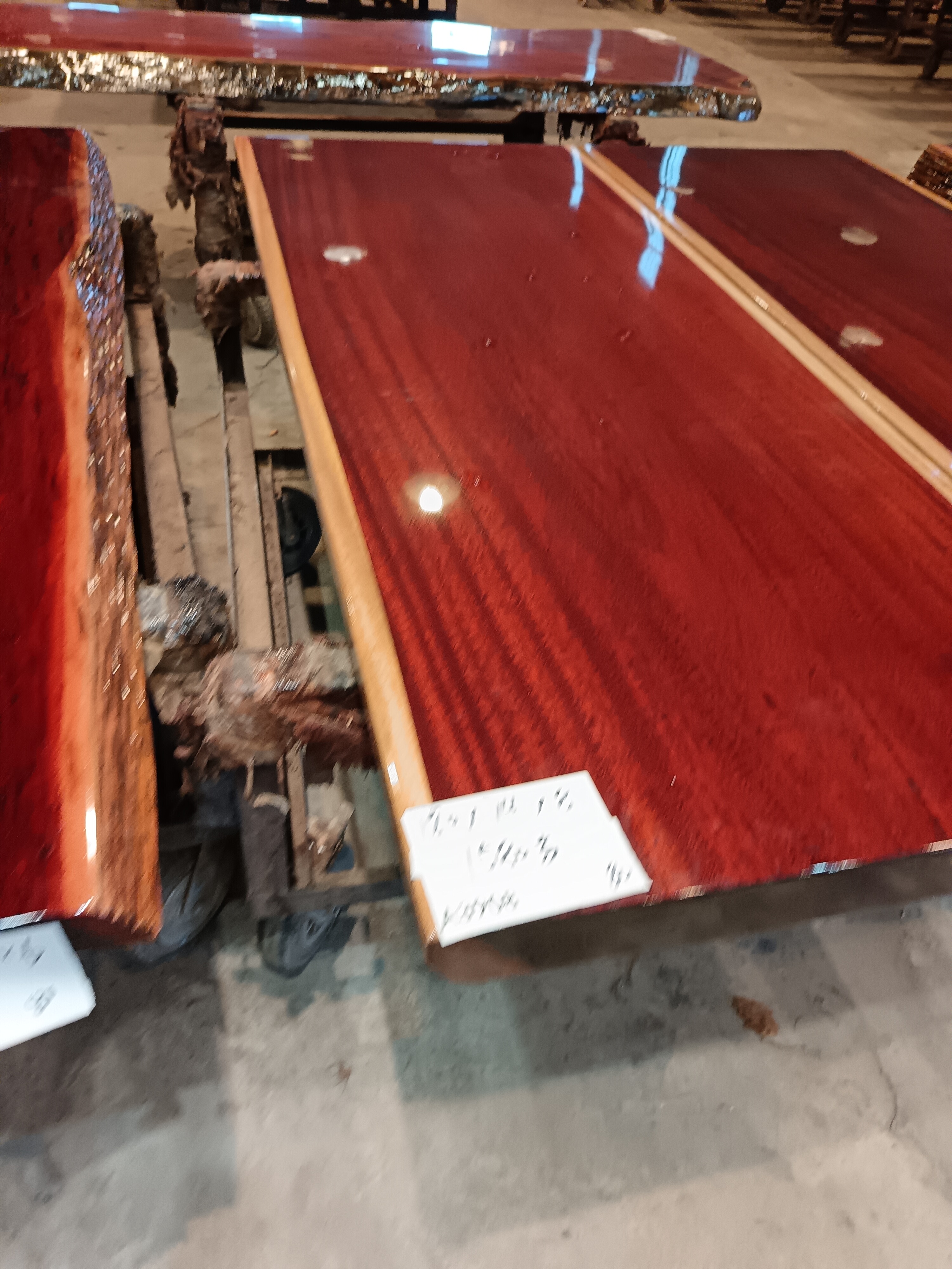 非洲进口整板纯原木大板桌，书桌、餐桌、茶桌