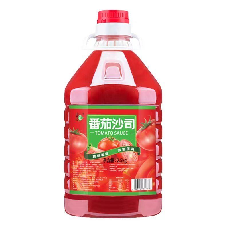 大桶装商用番茄酱番茄沙司汉堡沙拉西红柿酱手抓饼薯条调味酱批发