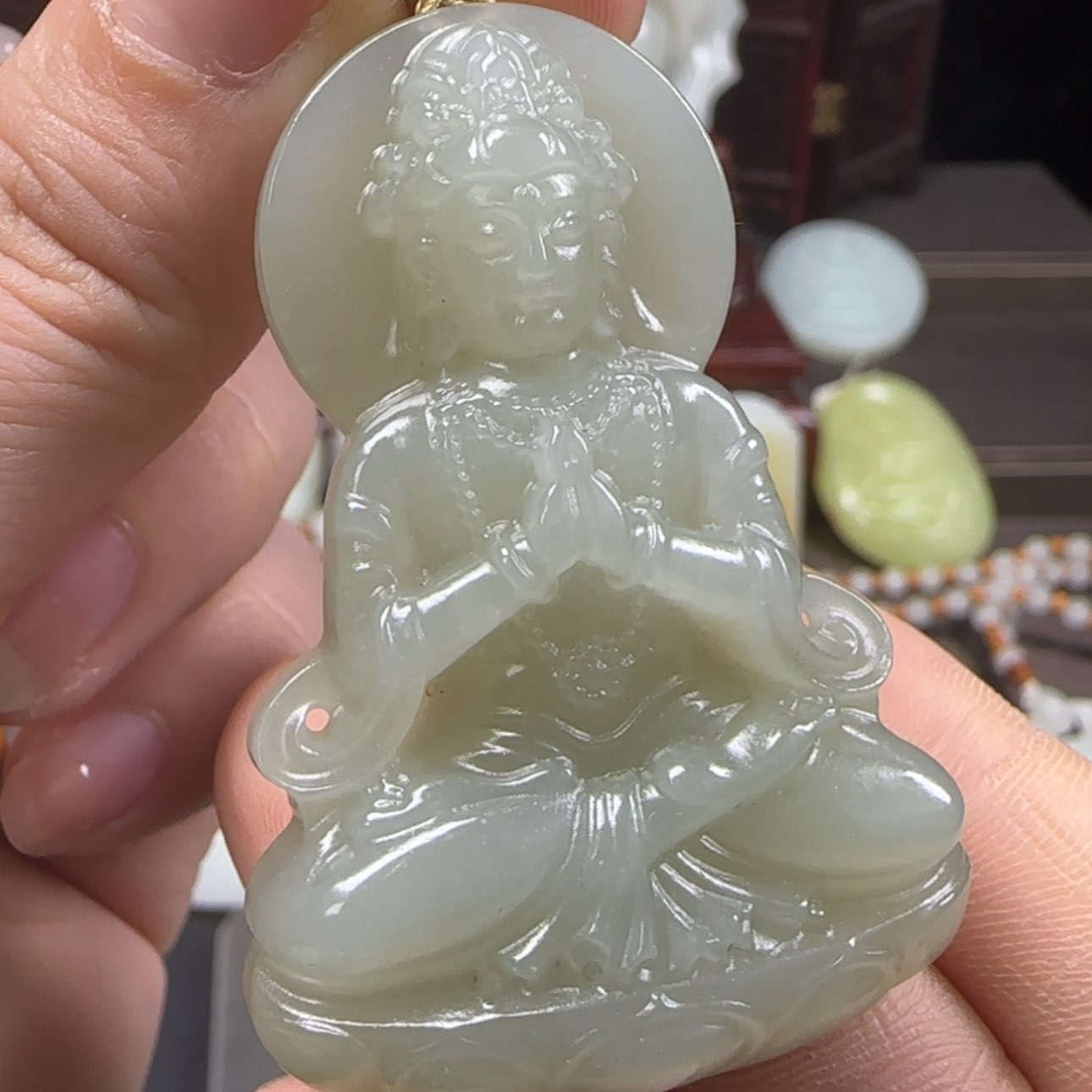 【闪购商品】和田玉挂件未镶嵌多样性发货