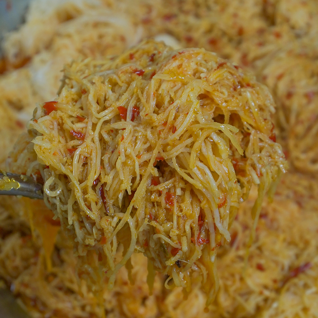 傣纯·傣味油淋酸笋丝350g下饭菜云南德宏特产傣族小吃调味品竹笋