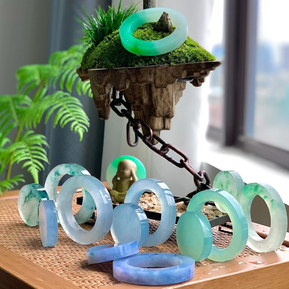 嘉嘉翡翠手镯定制翡翠手镯测量圈口测量方法指引镯型参考新粉必读