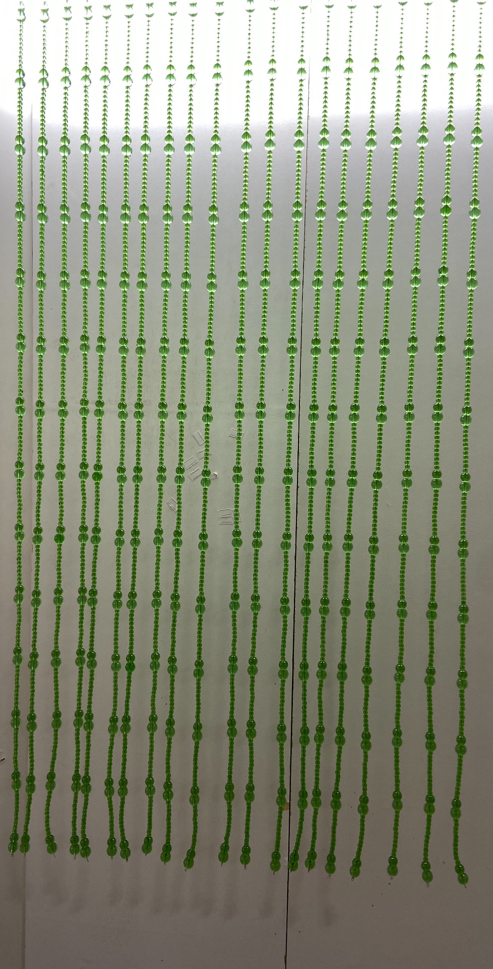 全绿色葫芦隔断  定制帘