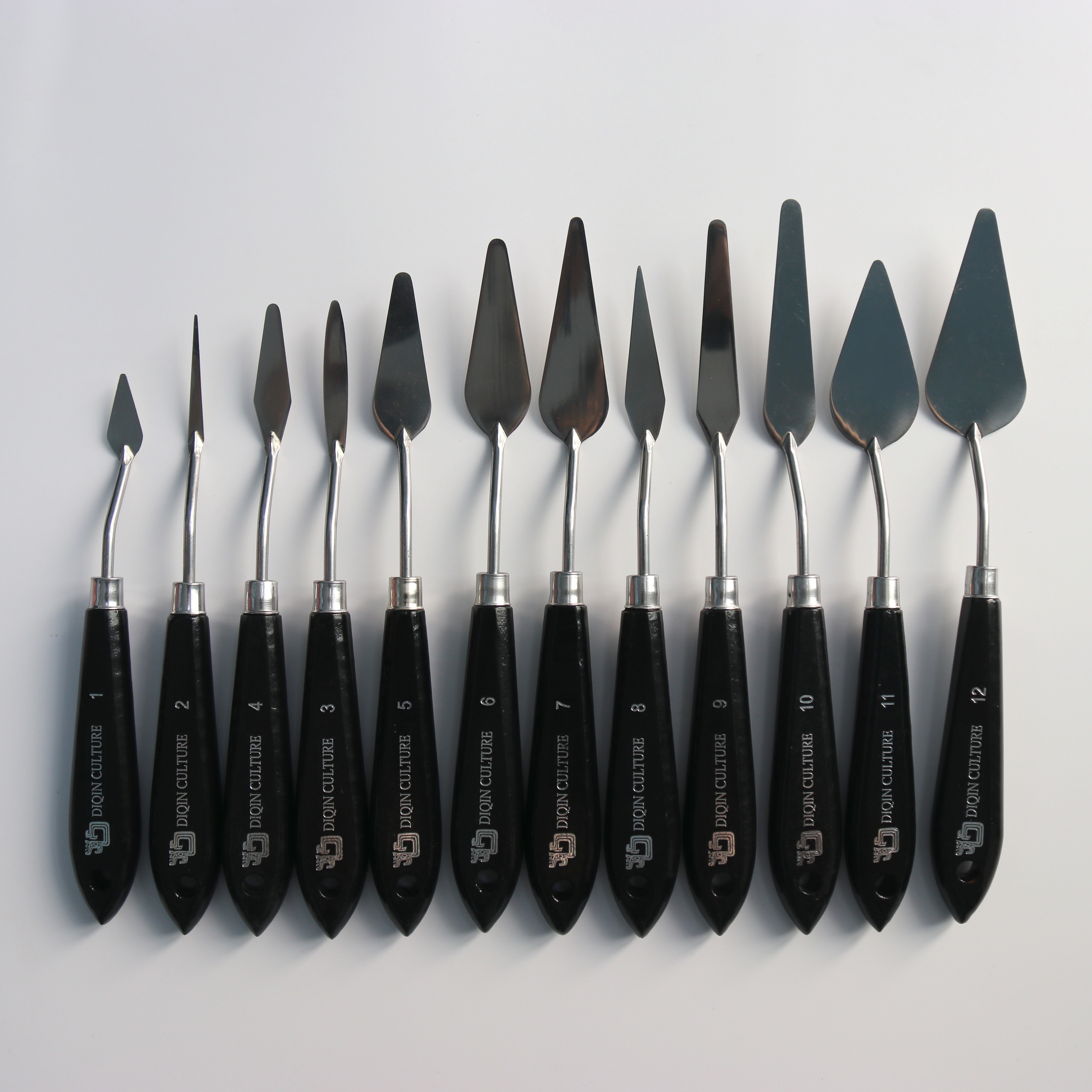 雕塑膏浮雕画油画丙烯画调色专用刮刀