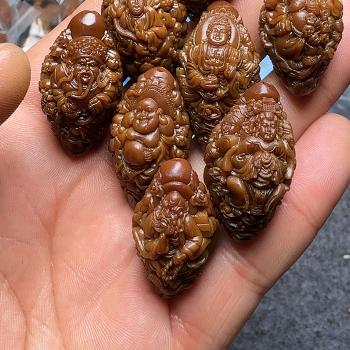 【闪购商品】橄榄核吊坠