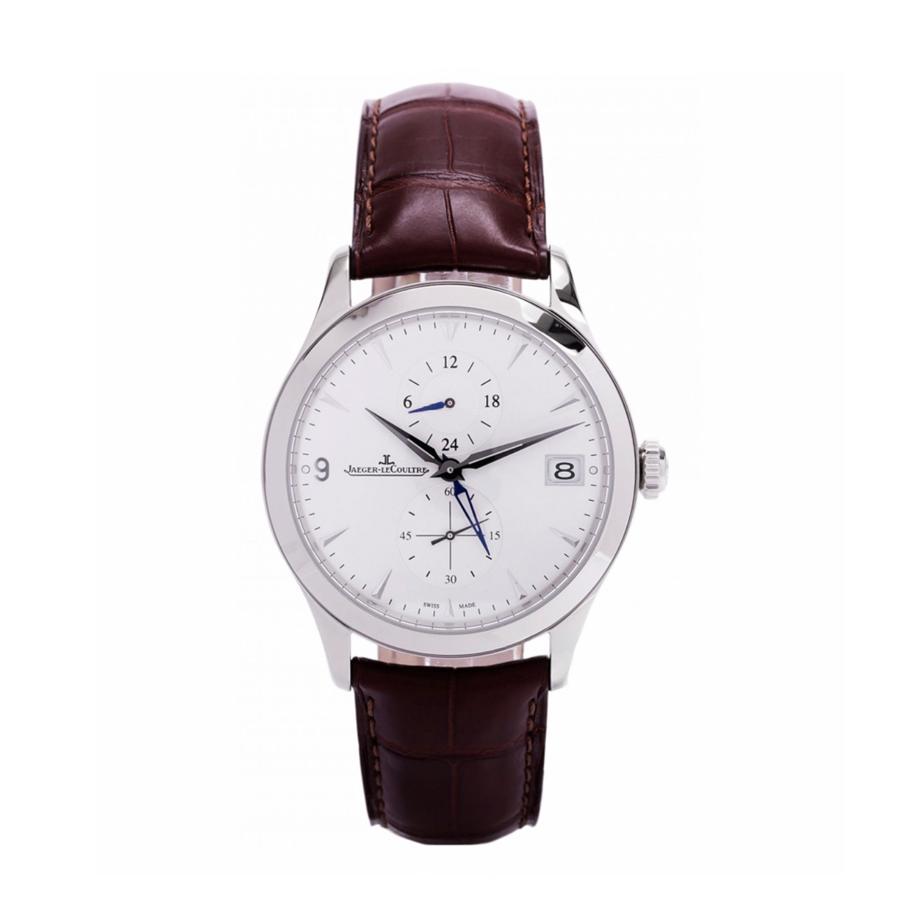 99新 Jaeger-LeCoultre/积家 两地时/表径40/自动机械/男士手表