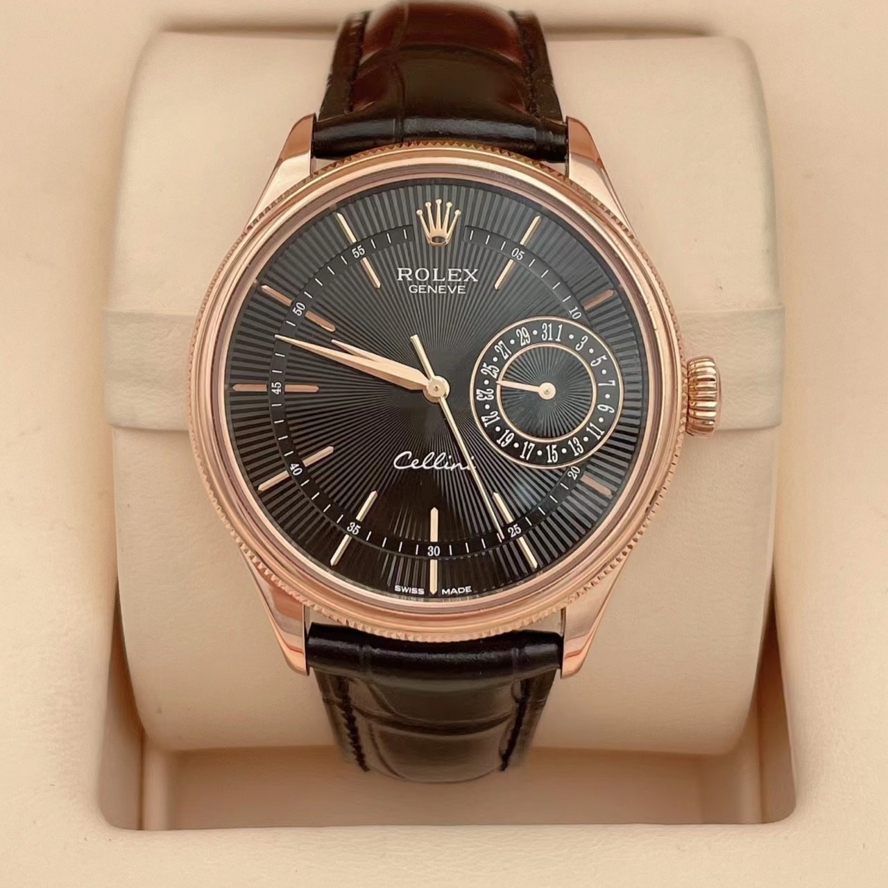 99新 Rolex/劳力士 （东哥名表）切利尼50515自动机械表径39mm