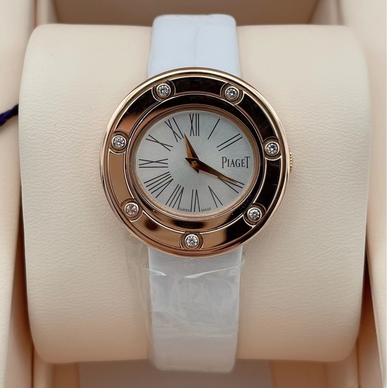 99新 Piaget/伯爵 （东哥名表）伯爵G0A35086原钻石英机芯表径29mm
