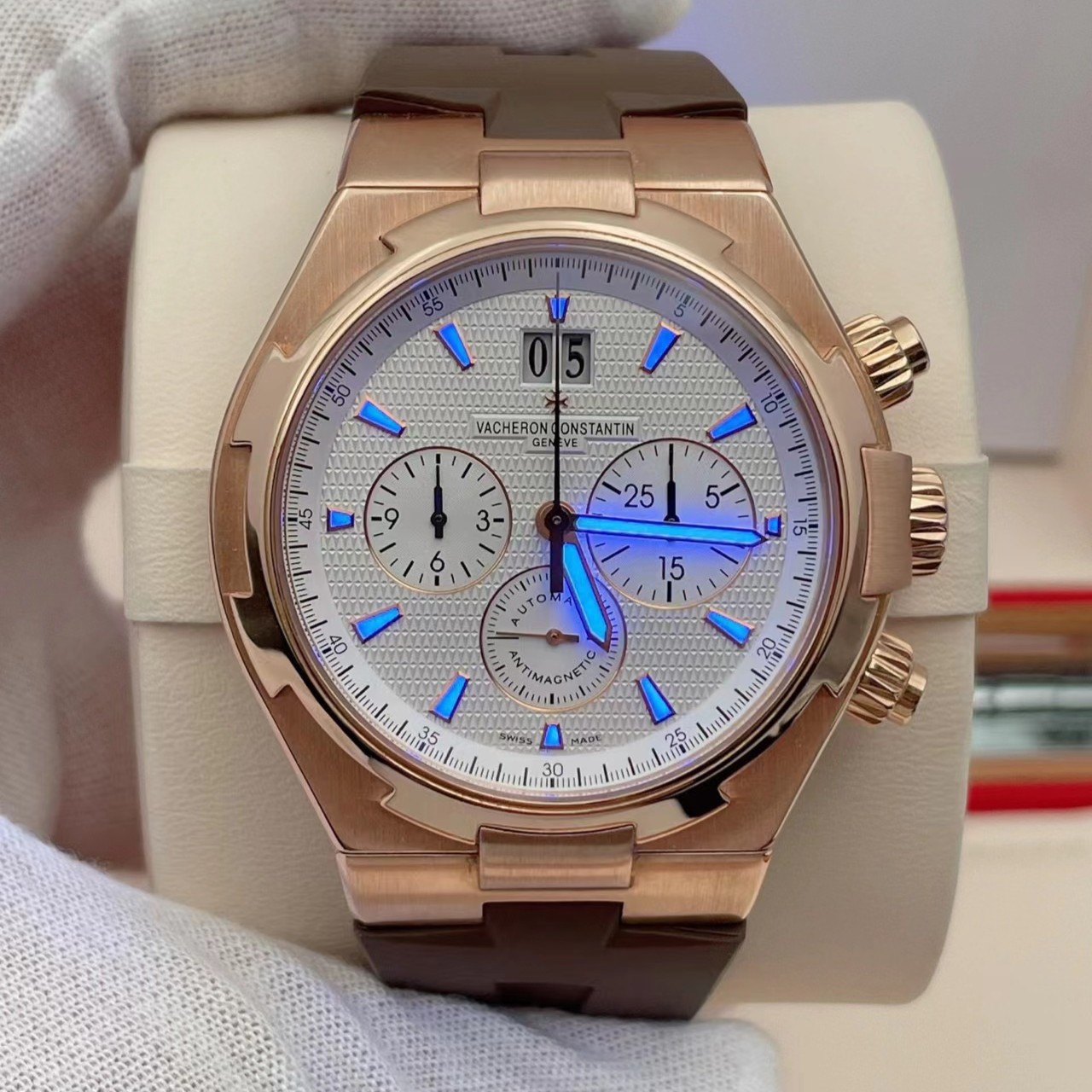 99新 Vacheron Constantin/江诗丹顿 49150自动机械表径42mm
