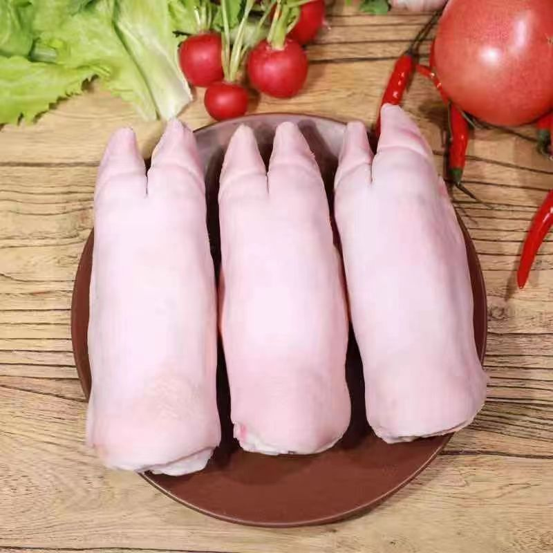 新鲜带筋整只猪蹄10只 顺丰京东发货 每只约230克
