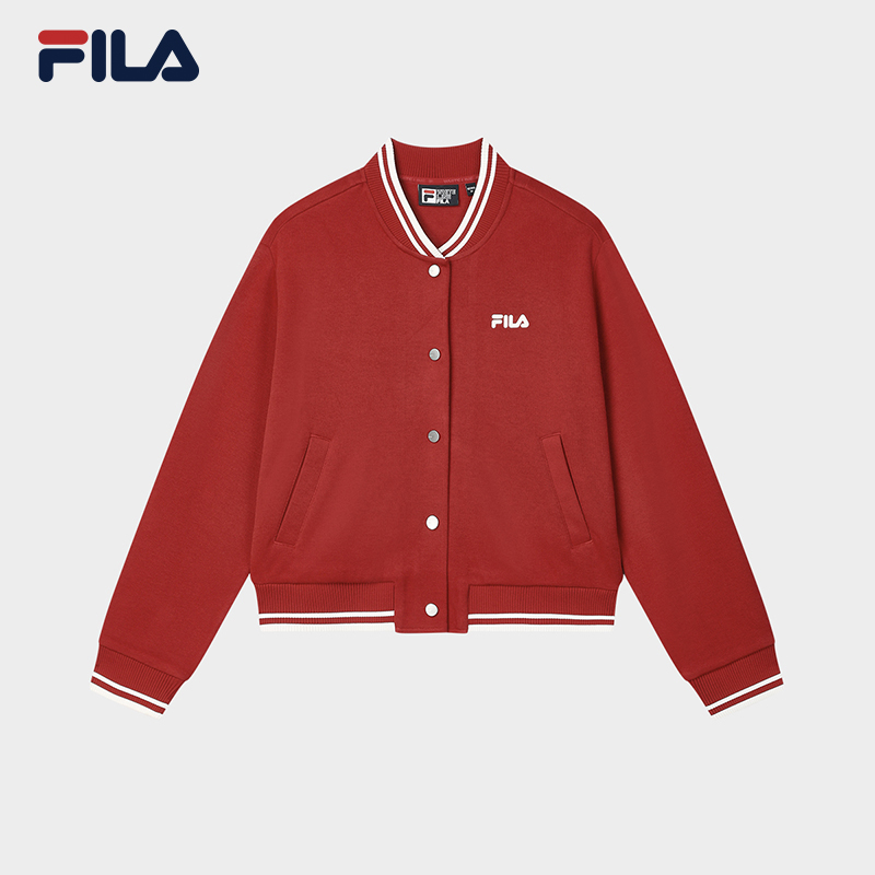 Fila/斐乐2025年春季新年款户外休闲运动针织长袖外套F11W518508F