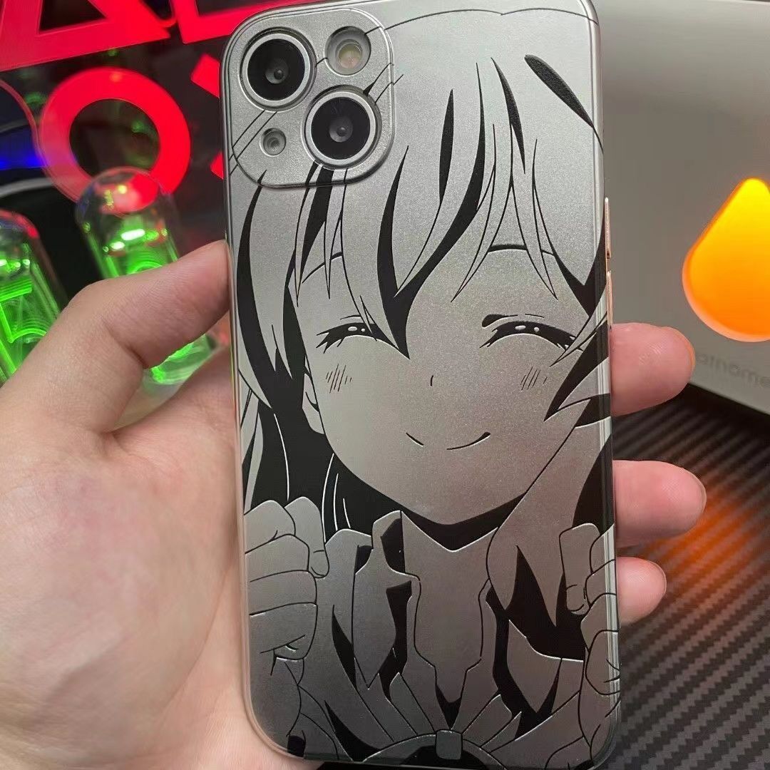 电镀银黑白伊蕾娜vivoy52s10e手机壳y73s9e软iqooneoz5x70x60x50