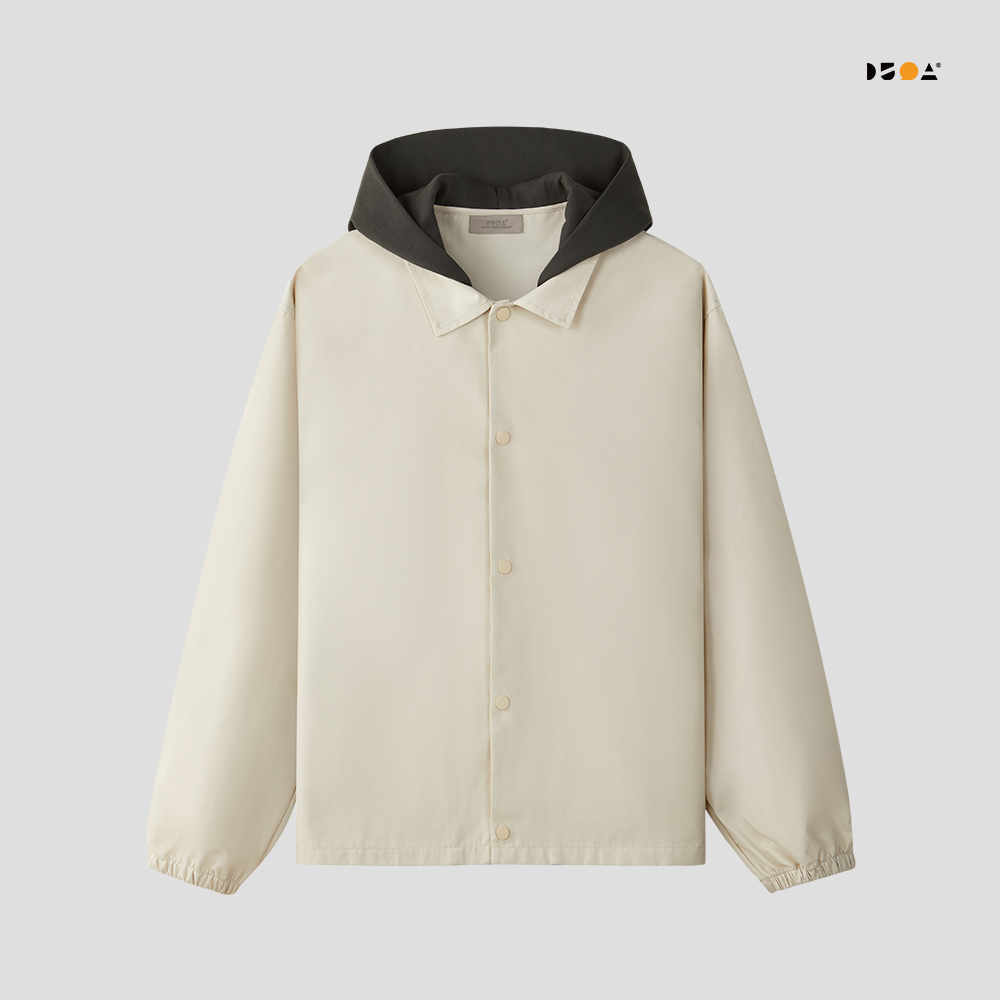 断码春季薄款植绒连帽飞行夹克男女情侣款长袖宽松休闲外套