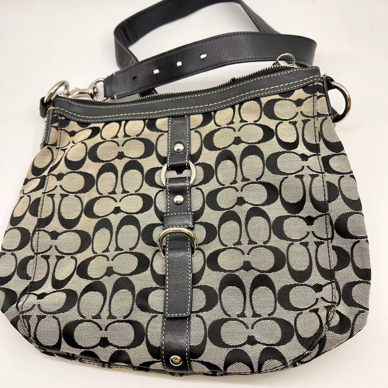 95新 COACH/蔻驰 熊大中古/95新/蔻驰手提包/2054