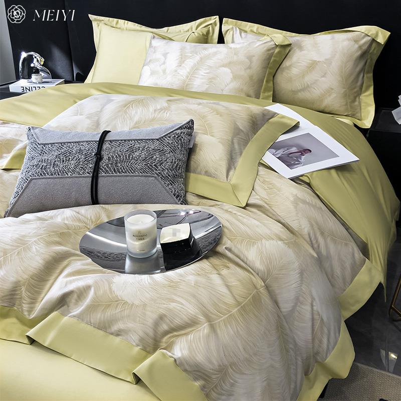 寻梦记 轻奢风亲肤床单四件套全棉纯棉100S高级感被套罩床上用品