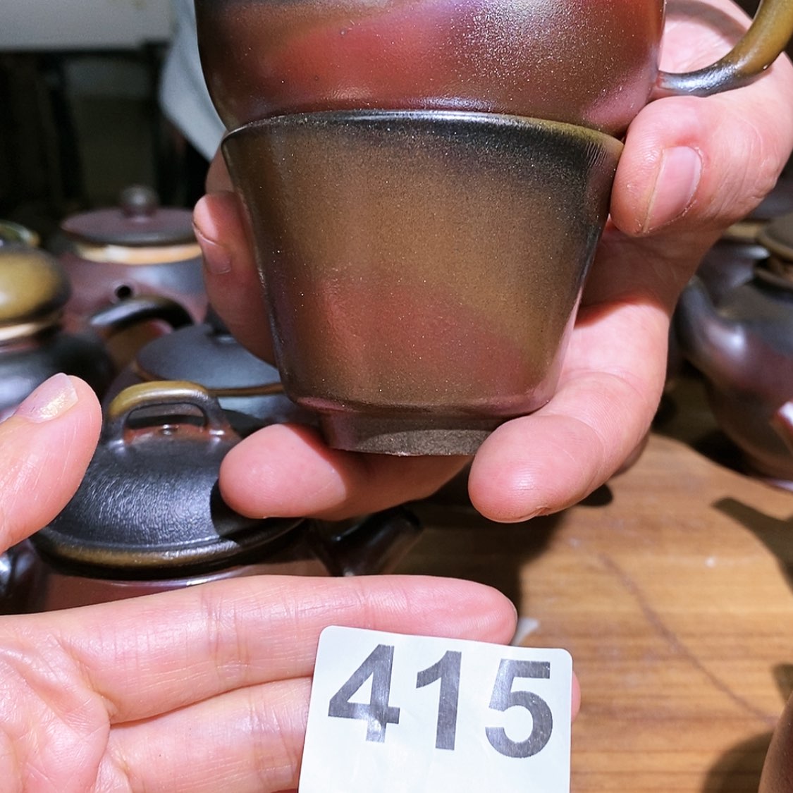 【闪购商品】广西钦州坭兴陶柴烧一*玩