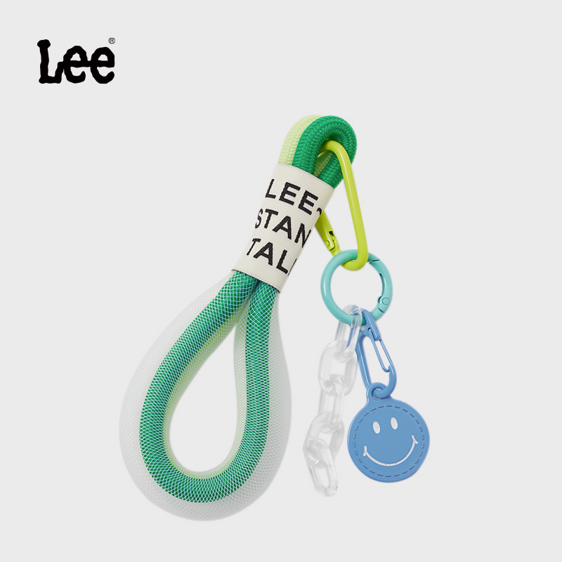 Lee品牌 stand tall 时尚ins风春夏绿色包包挂件配饰创新w