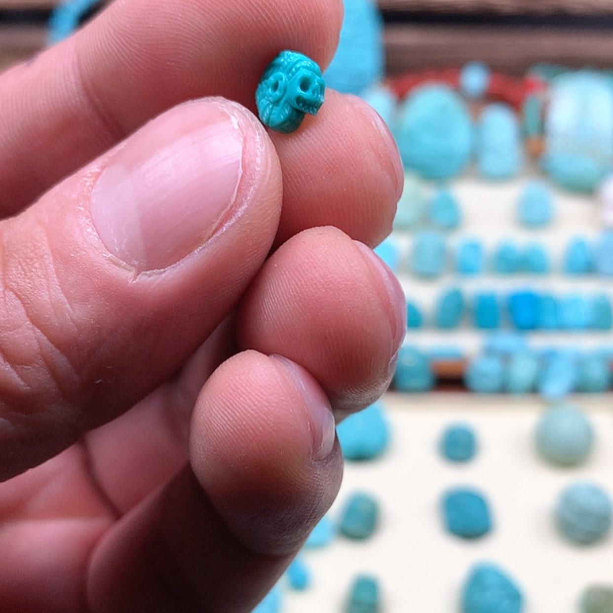 【闪购商品】绿松石颈饰未镶嵌