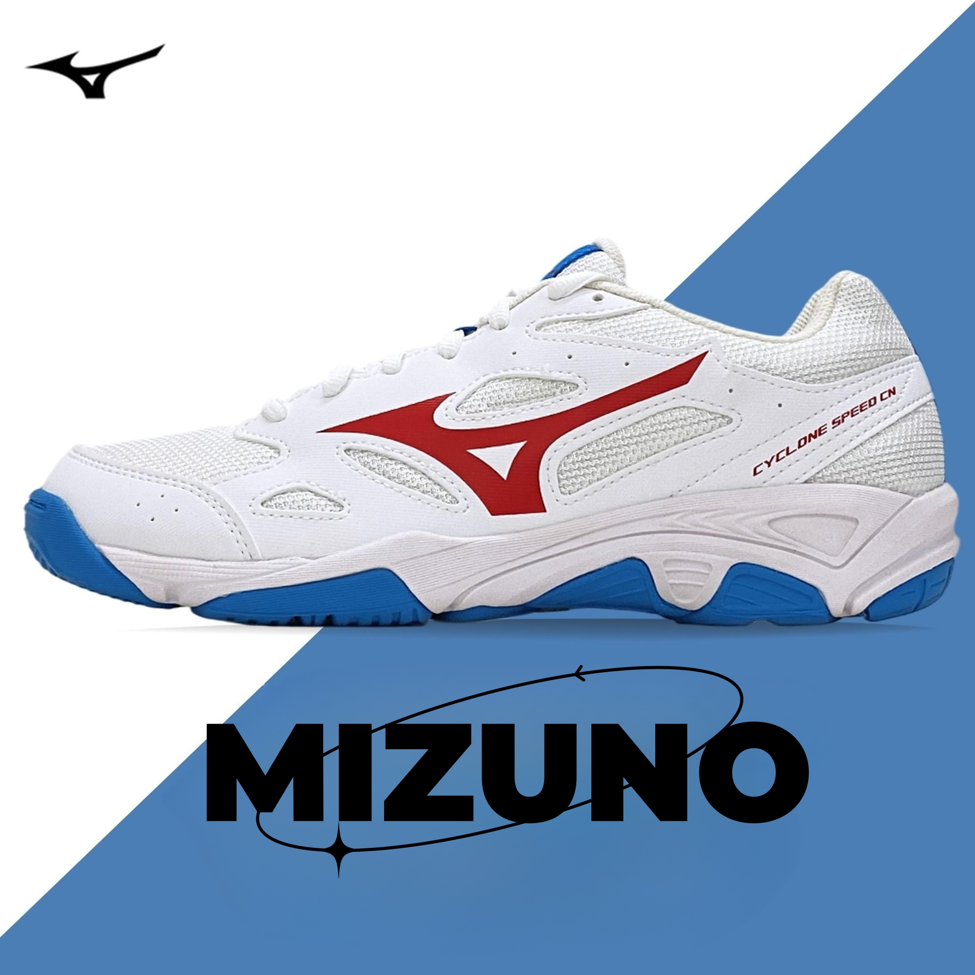 Mizuno/美津浓排球羽毛球鞋缓震训练耐磨女款舒适休闲透气网面