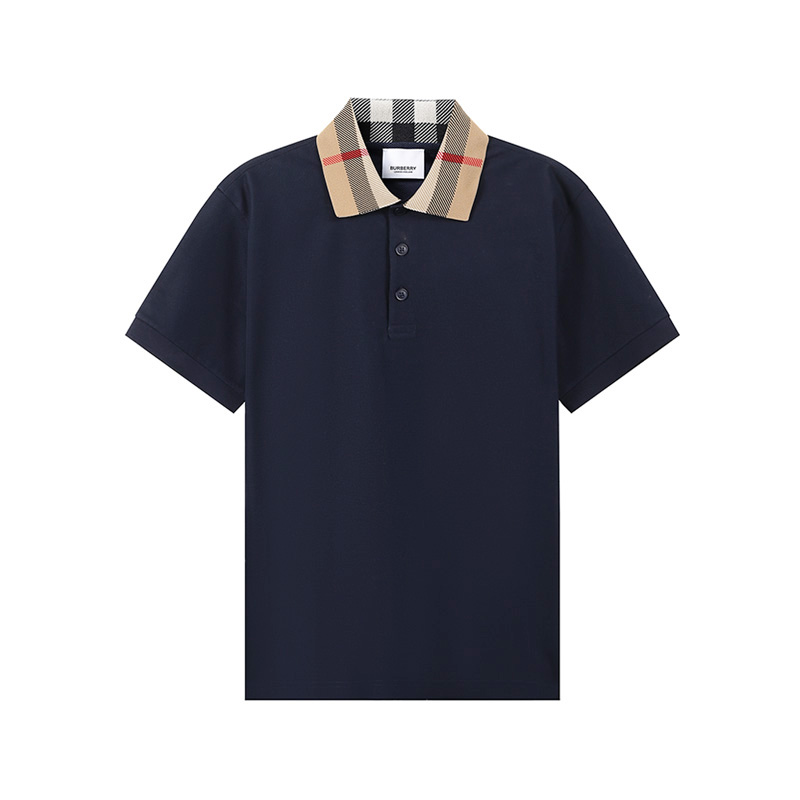 Burberry巴宝莉/博柏利 男士修身版短袖针织POLO衫 80726611