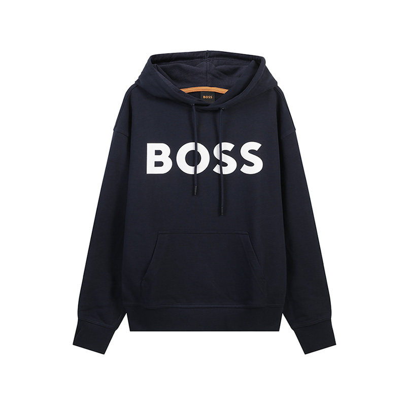 Hugo Boss雨果博斯 男士orange系列环保面料连帽长袖卫衣50487134
