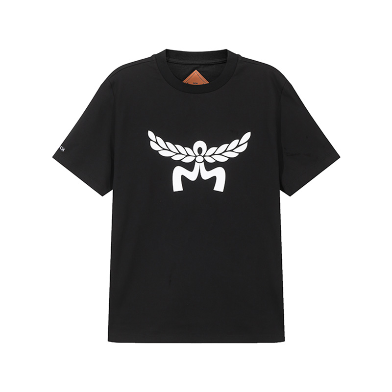 MCM新品 男士/女士中性款棉质Laurel圆领短袖T恤MHTESMM05