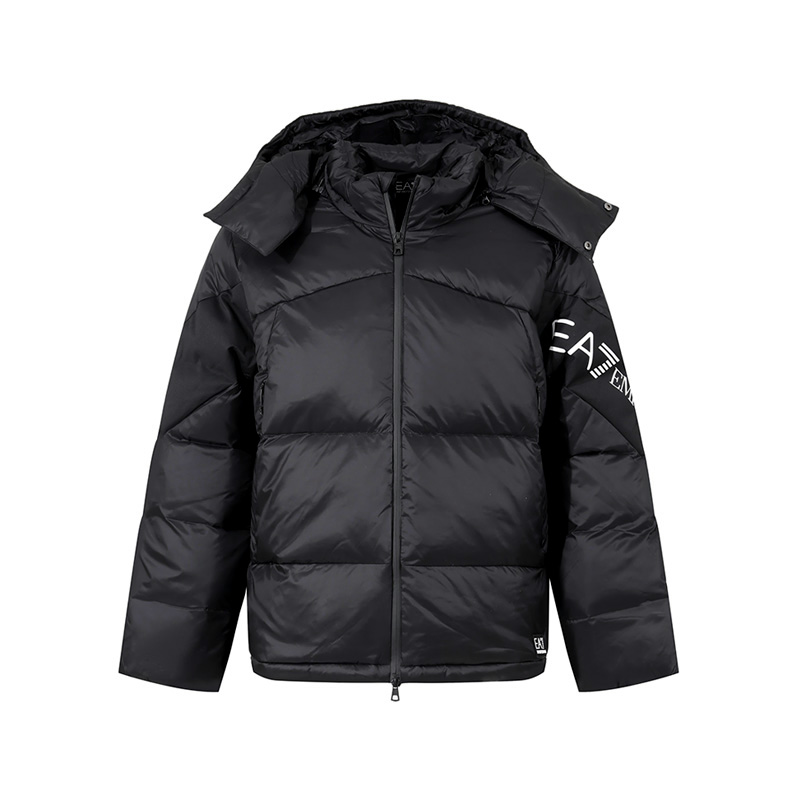 EA7阿玛尼Armani 新品 男士鸭绒连帽面包羽绒服6DPB33 PNEOZ