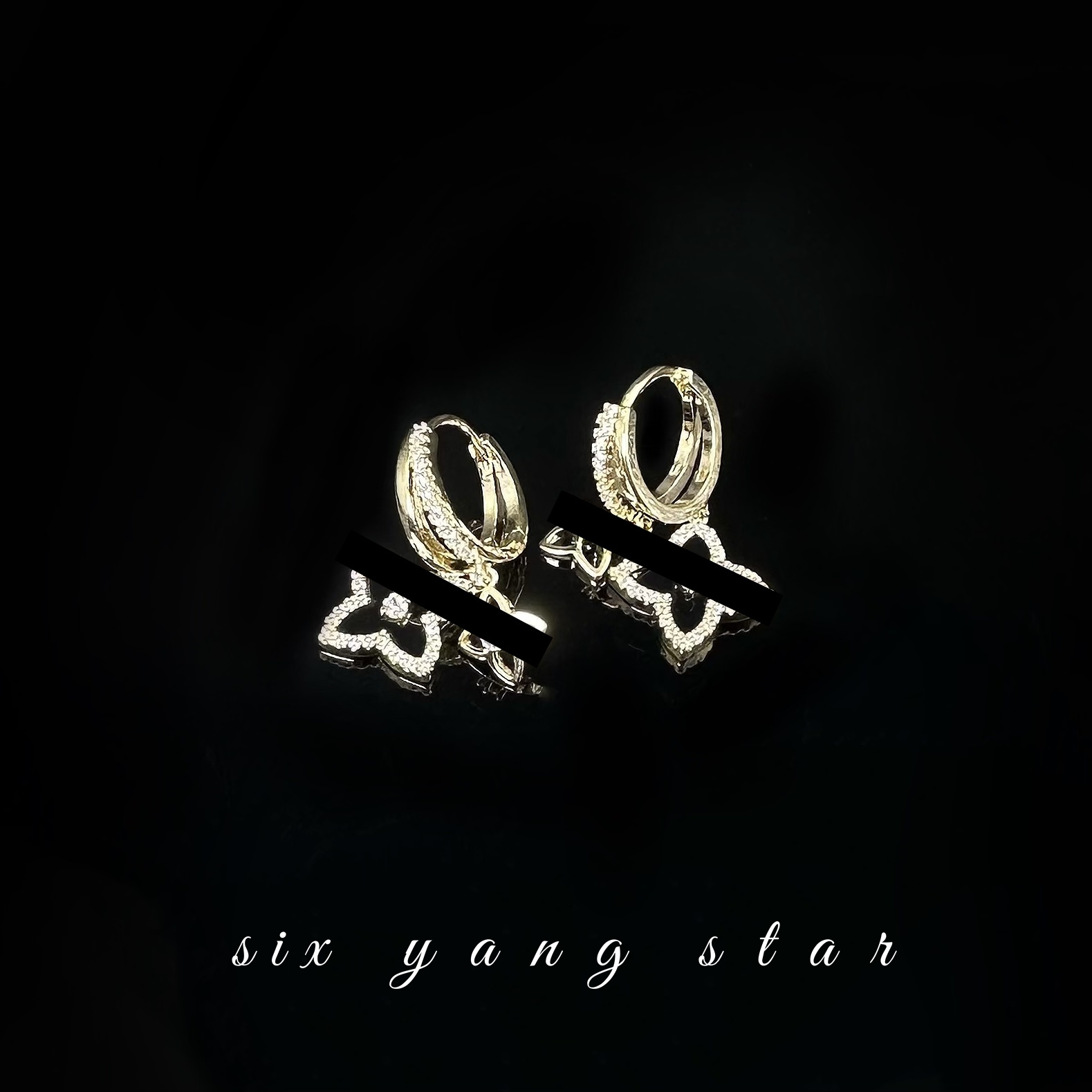 铜合金合成锆石耳饰 轻奢精致小众设计高级简约百搭款耳饰R0181