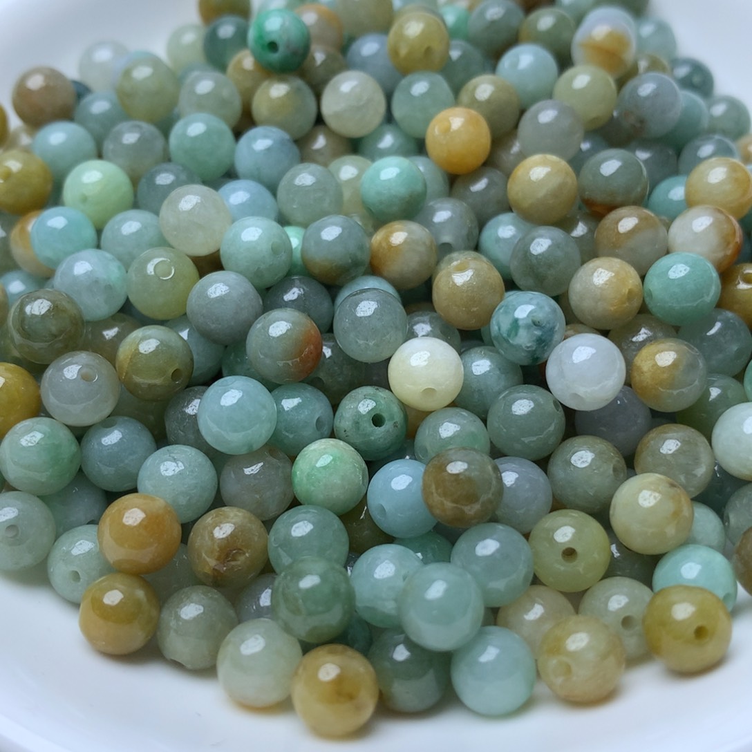 【闪购商品】翡翠手链未镶嵌卡5.7冰多宝50个