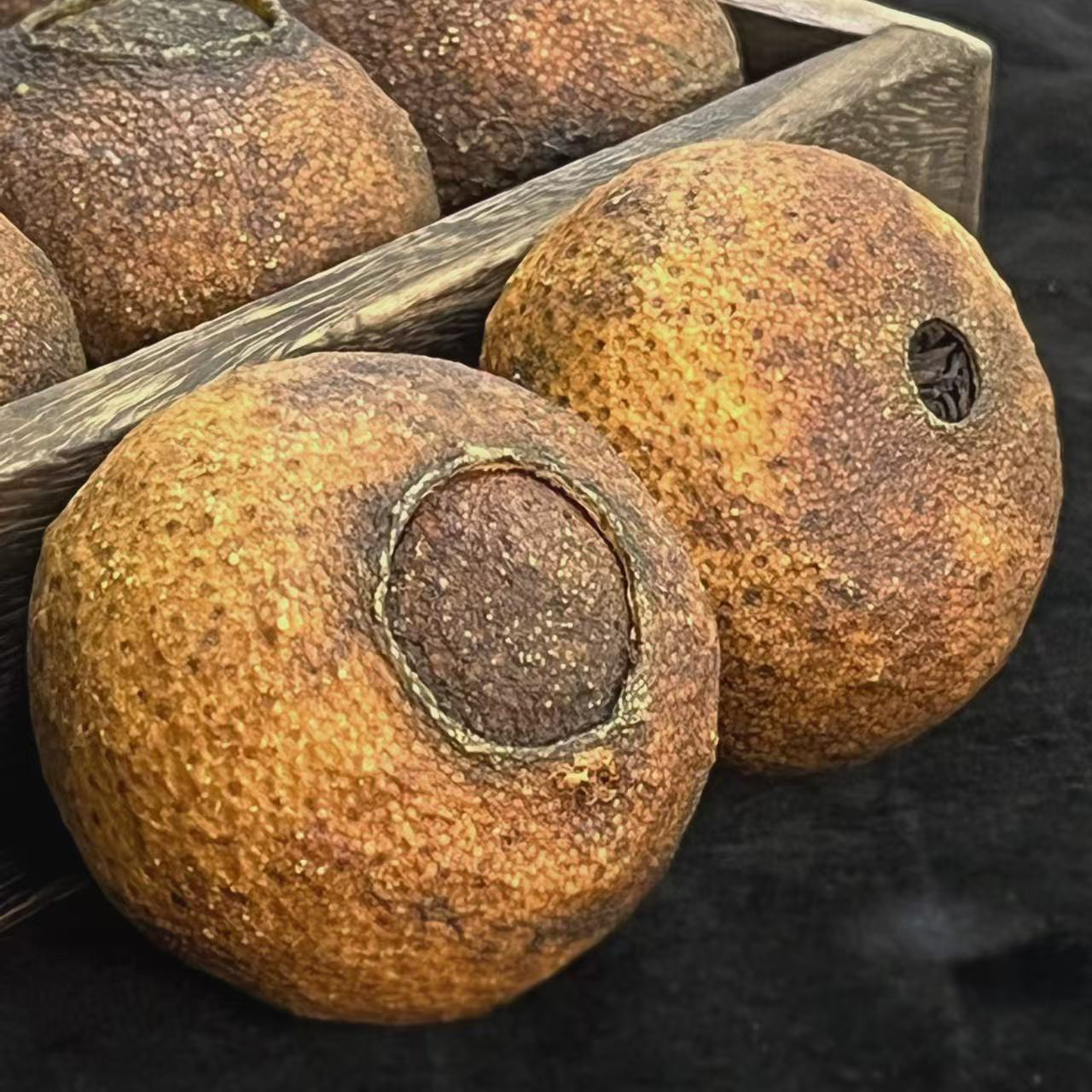 (大红柑普茶 )2023年新会东甲 老树圈枝