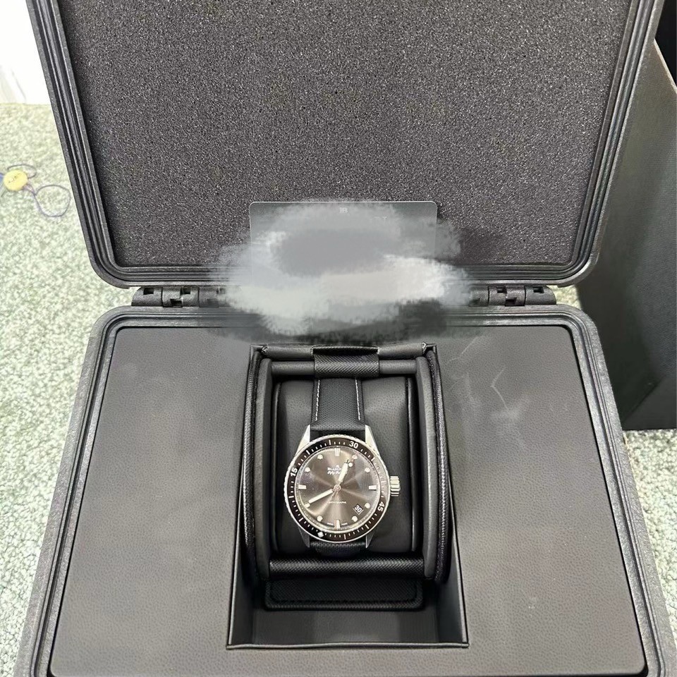 99新 宝珀 宝珀22年大全套 缎面磨砂精钢 43 mm