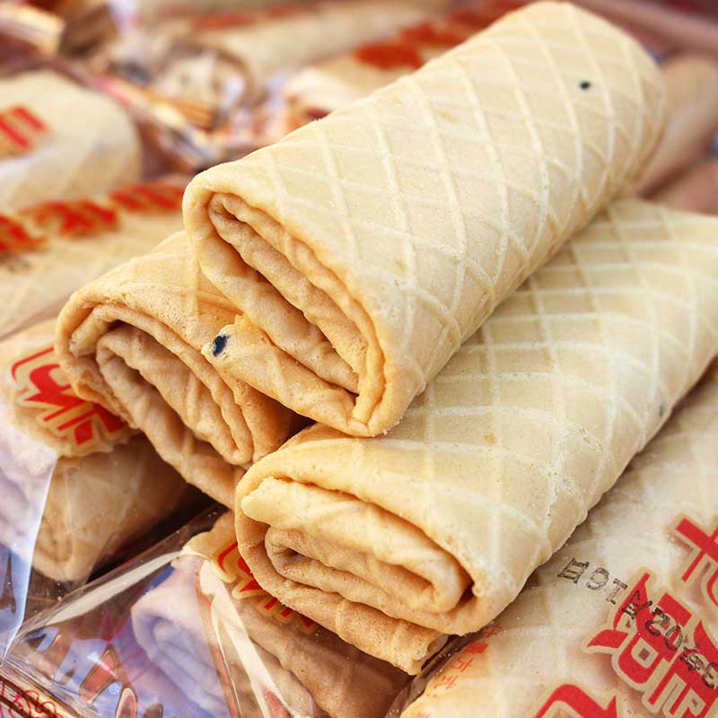 中华手工蛋卷老式鸡蛋饼干酥脆网红怀旧解馋休闲零食小吃整箱