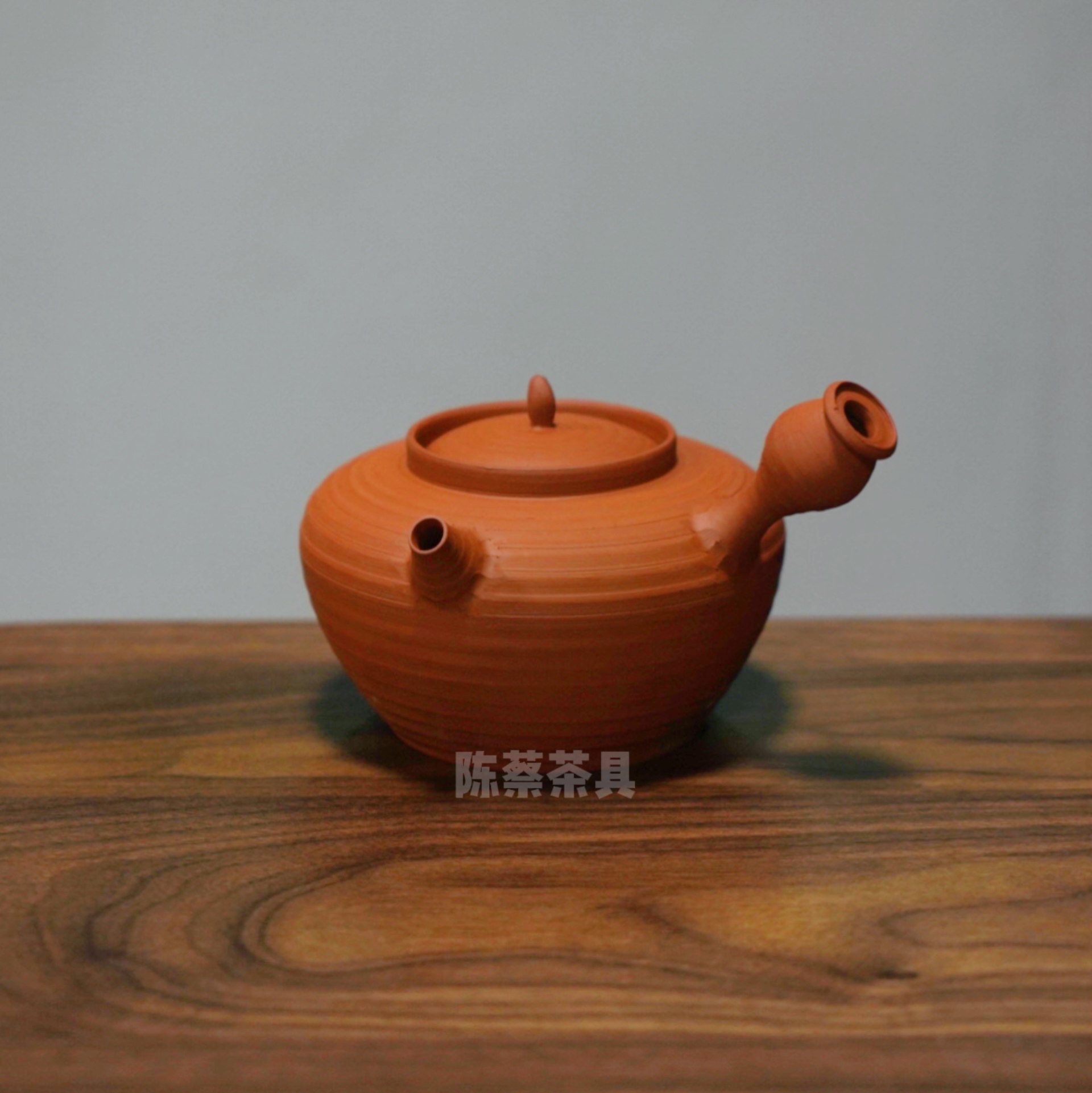 水木原矿红泥砂铫壶潮汕潮州工夫茶具玉书煨纯手工白泥侧把煮水壶