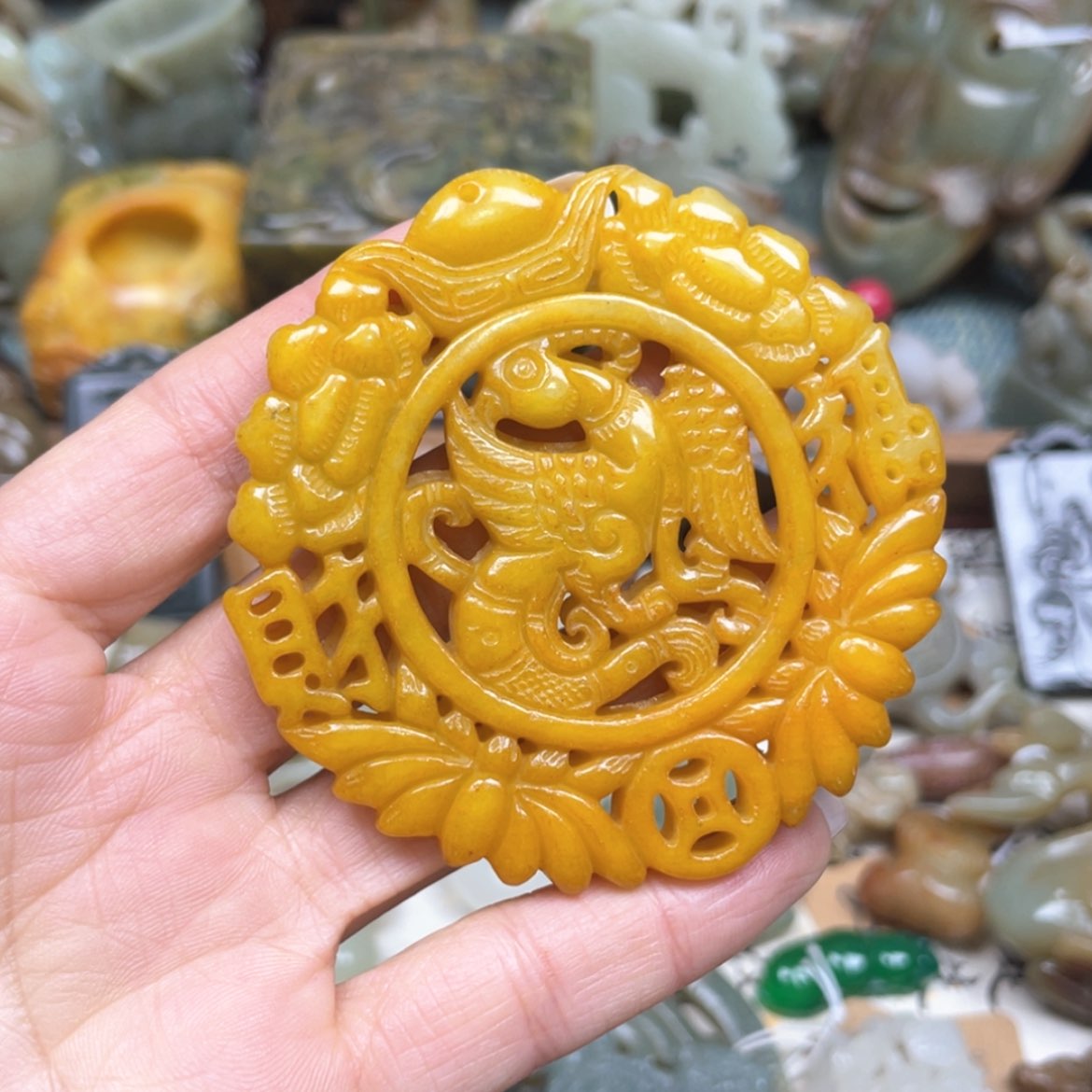 【闪购商品】白玉菩提吊坠151