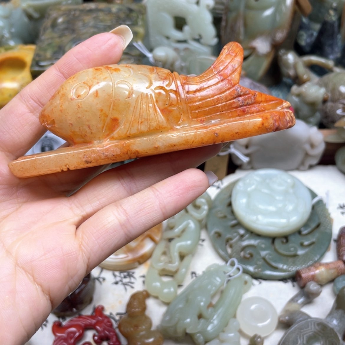 【闪购商品】白玉菩提吊坠184