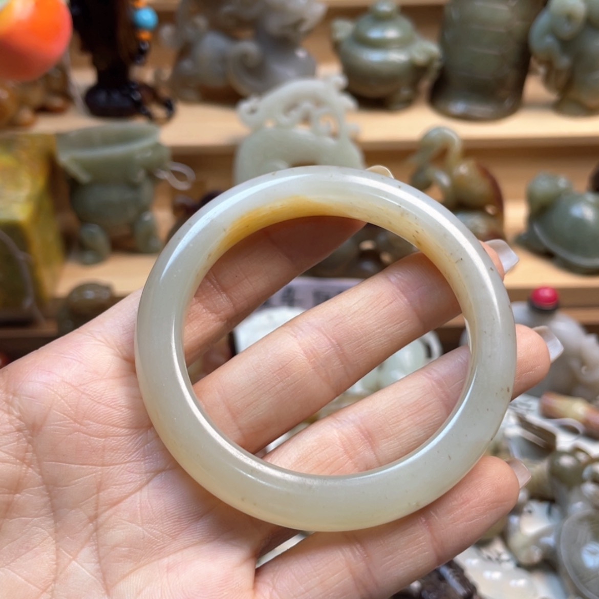 【闪购商品】白玉菩提吊坠178