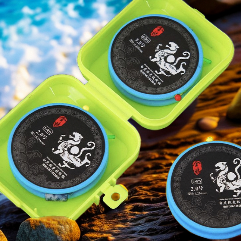 【精品线组二盘装】成品主线日本进口尼龙线大师手工专业精绑标准线