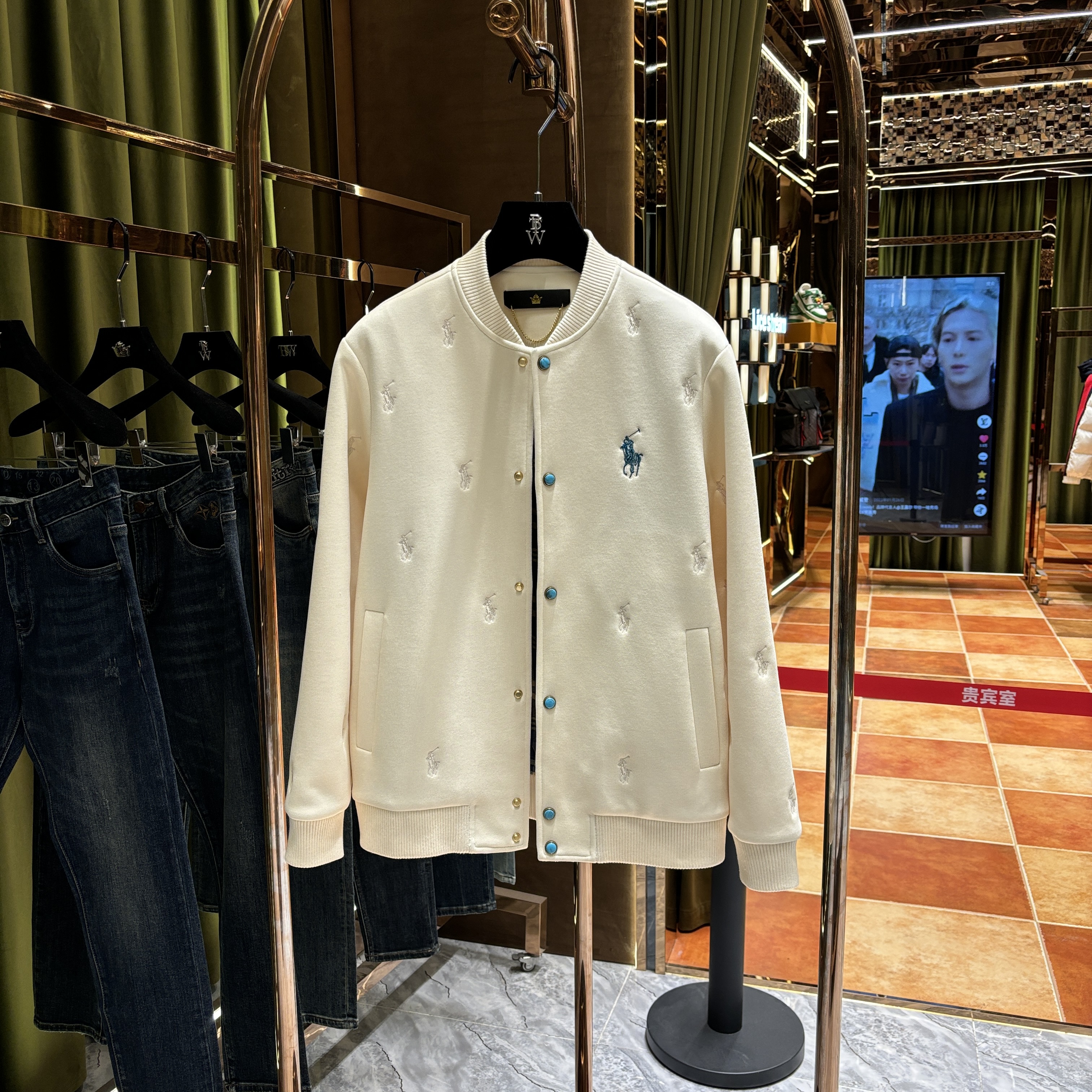 BO【棒球服】DSX秋冬高奢重磅棒球服外套88865