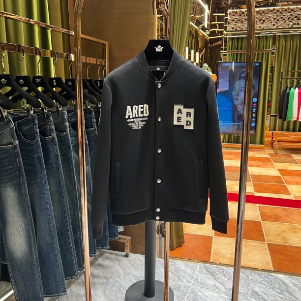 帅【新款棒球服】春季时尚百搭重工棒球服外套（55008）