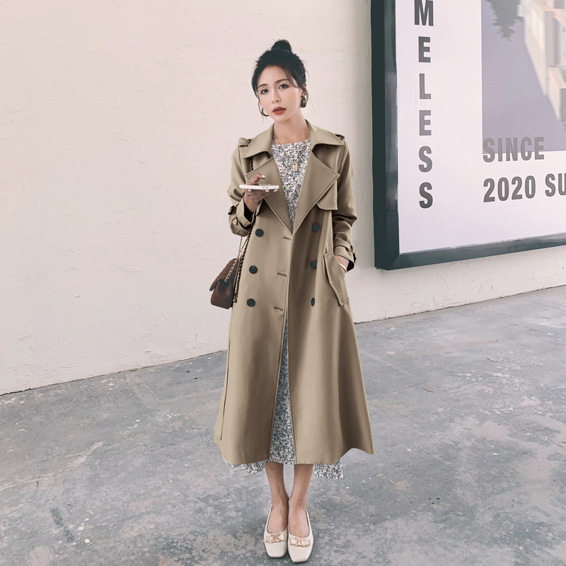 风衣女装2025秋季新款高级感英伦风系带显瘦气质通勤大衣外套上衣