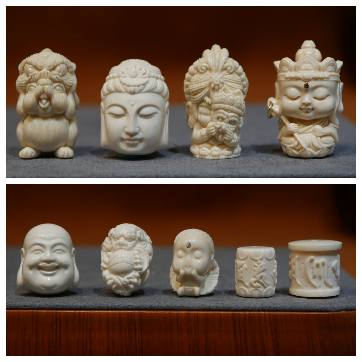 文玩配珠天花板 文玩配饰天花板 文玩配件天花板真品猛犸工厂直销