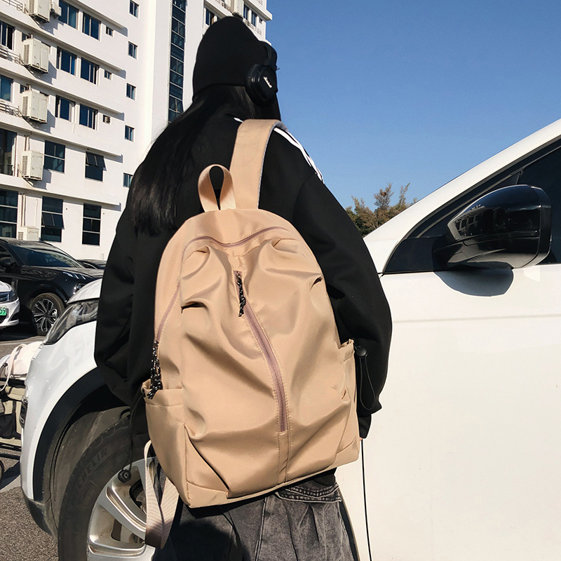 女士通勤日系韩版森系小清新潮酷时尚户外休闲百搭少女双肩背包