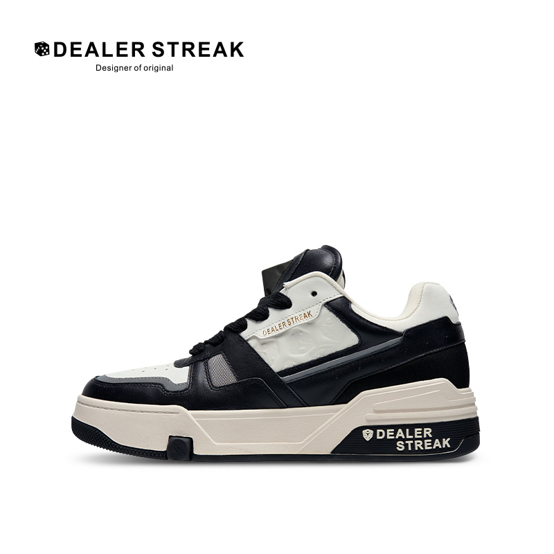 【种草好物】【鹭卓同款】DEALER STREAK休闲拼色鞋低帮骰子鞋情侣鞋