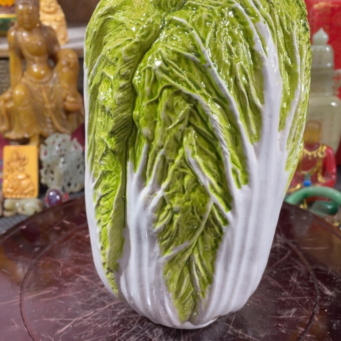 【闪购商品】瓷瓶红**-