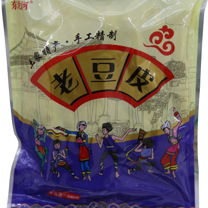 【芙蓉姐姐专属】东龙河老豆皮优质营养纯手工制作240g/袋