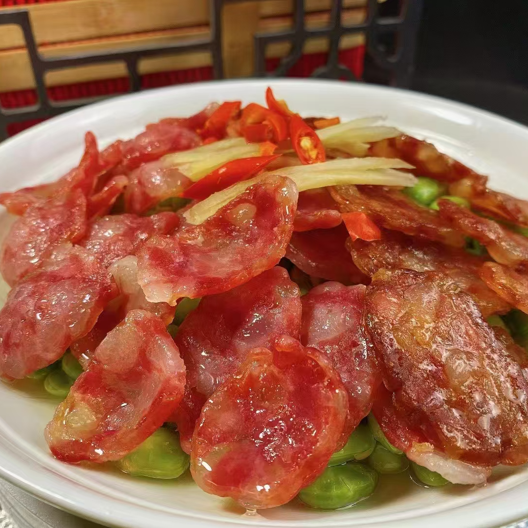 江西破鄱阳特产农家香肠美味佳肴