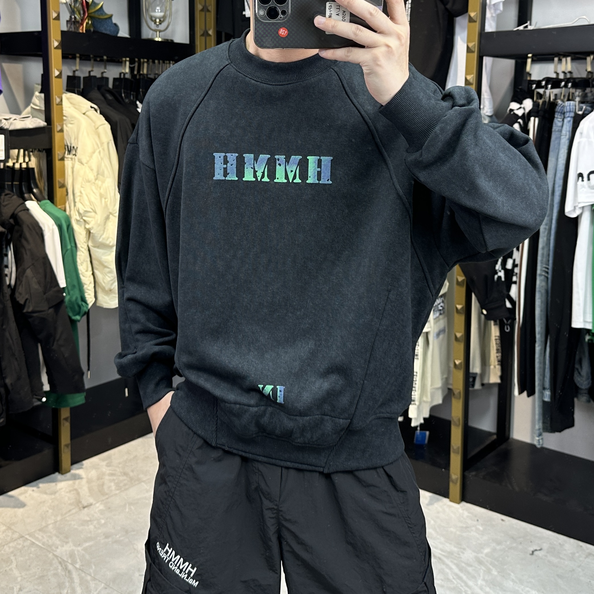 DG奢潮/原创680克重磅春秋圆领卫衣（5835015）