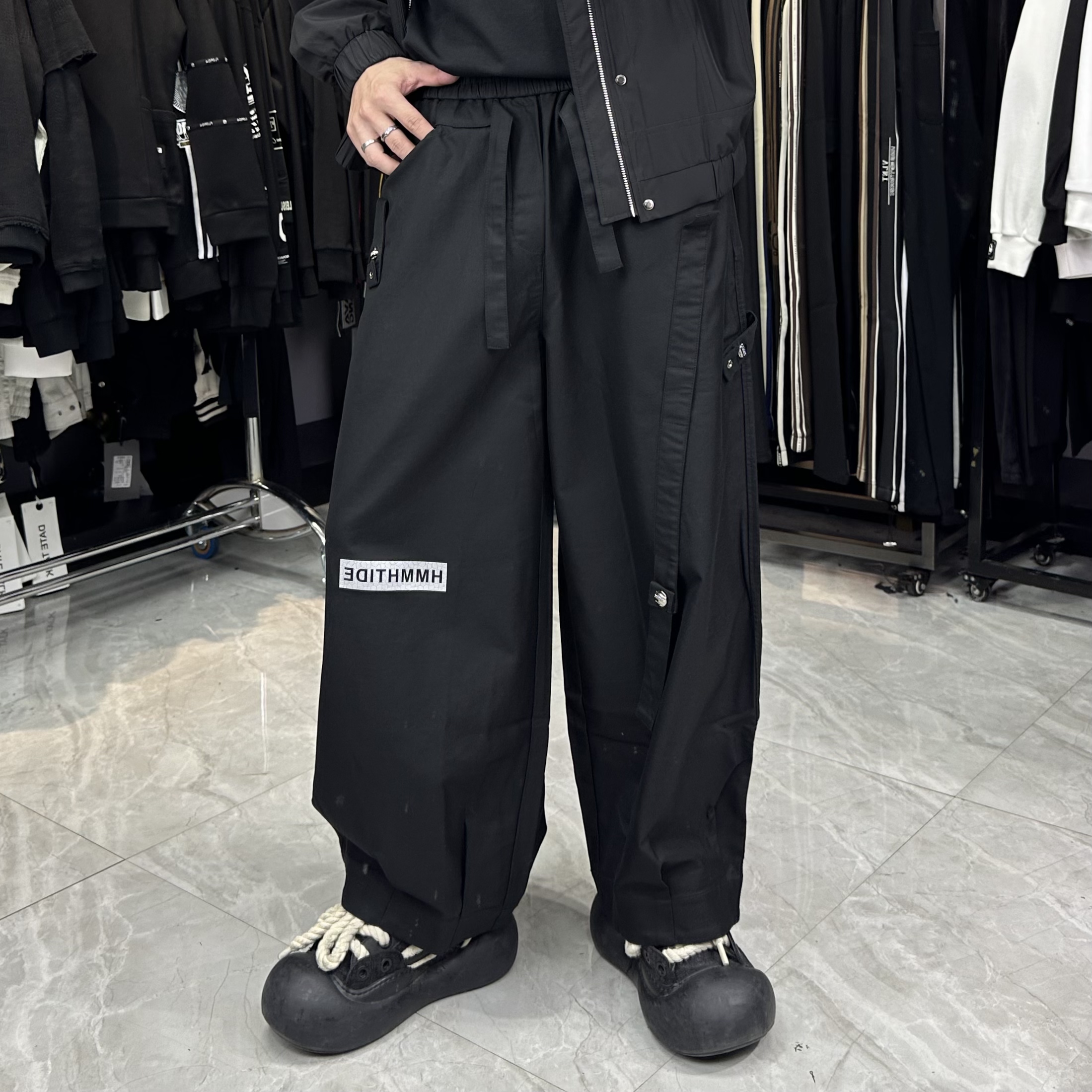 DG原创日系大直筒工装休闲裤（3035009）